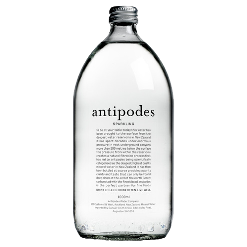 Antipodes Sparkling Mineral Water 1L (case of 6)